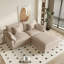 Canapé modulaire rembourré avec repose-pieds-112680361-110374986
