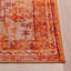 Nile Vintage Medallion Flatweave Rust Area Rug-61443457