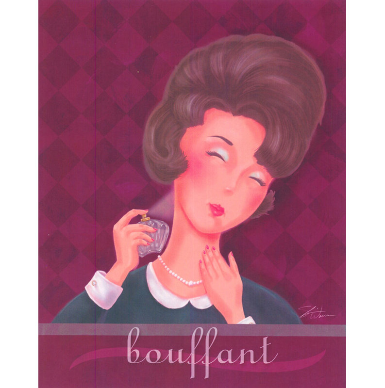 Bouffant, H 35 po x l 28 po