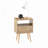 15.75" Rattan End table with Power Outlet  & USB Ports-413725512