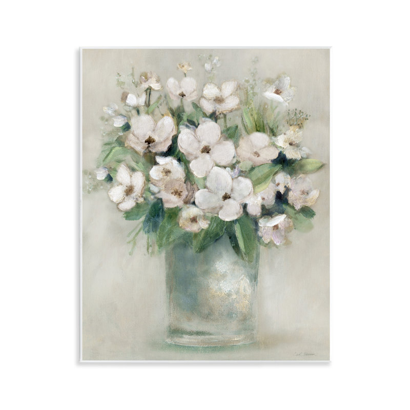 "Dogwood Blossoms Bouquet", art par Carol Robinson