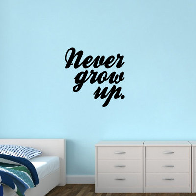 Text & Numbers Non-Wall Damaging Wall Decal