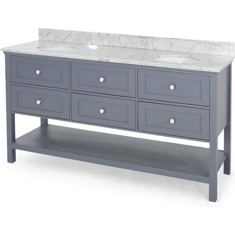 Ensemble de meuble-lavabo double 73 po Nazeer