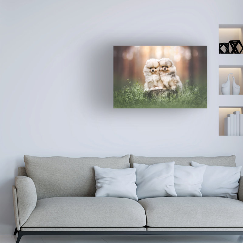 Art sur toile «Bachelor Natalie Grosse Pom Love», H 12 po x l 19 po