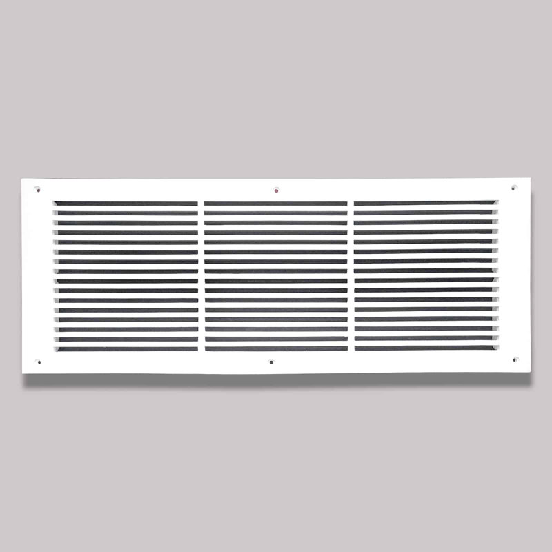 Grille murale en métal, Blanc