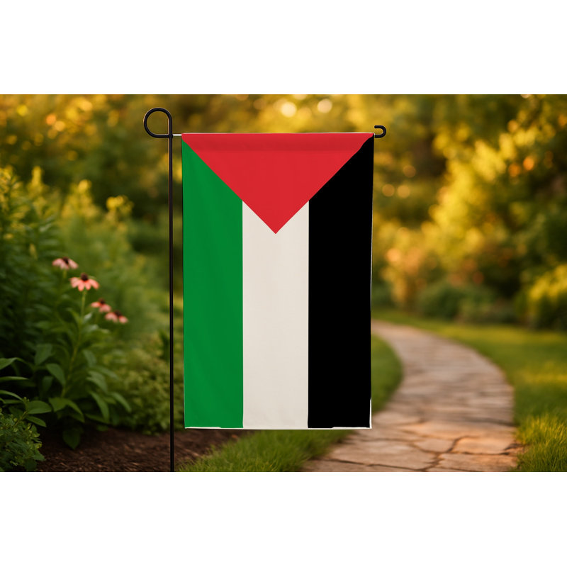 Drapeau palestinien — Drapeau extérieur