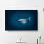 Swimming Dolphin - Wrapped Canvas-55358938