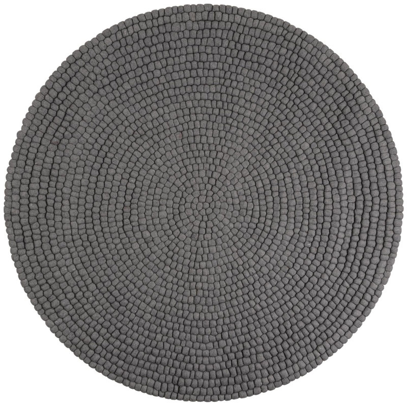Tapis uni / rayé Rosston, Rond 6 pi 1 po