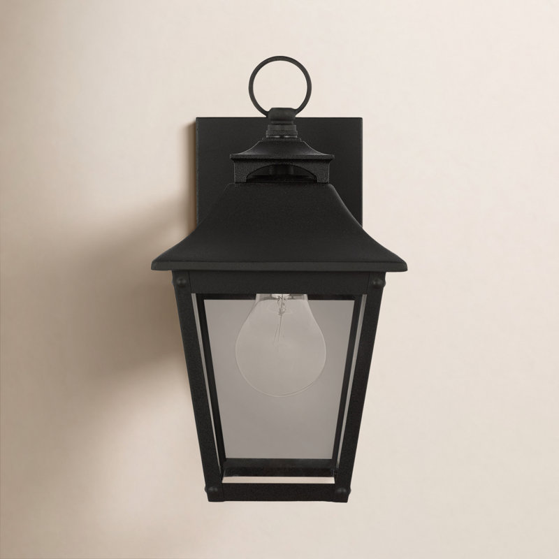 Stainless Steel Wall Light, 10.88" H x 6" W x 6.88" D