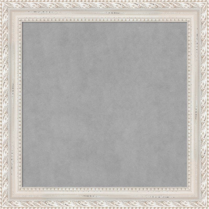 Tableau magnétique magnétique en métal, 30" H x 30" W x 2" D