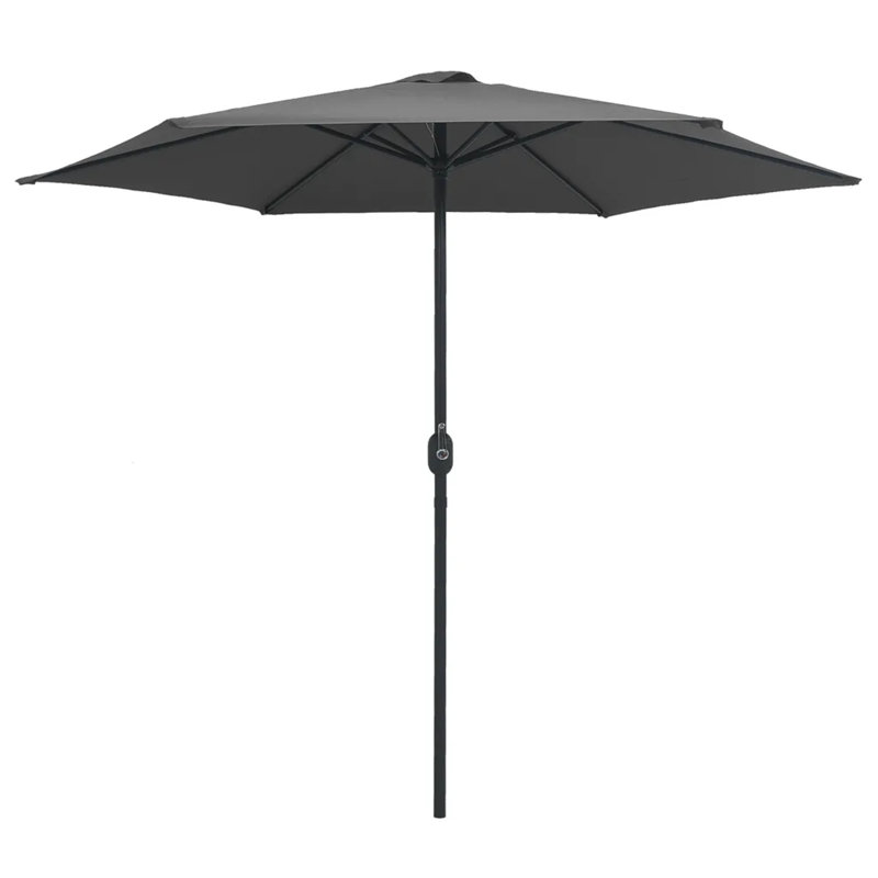 ClipperCove 270cm Market Parasol, Anthracite