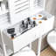 Rangement autoportant au-dessus de la toilette-88887332