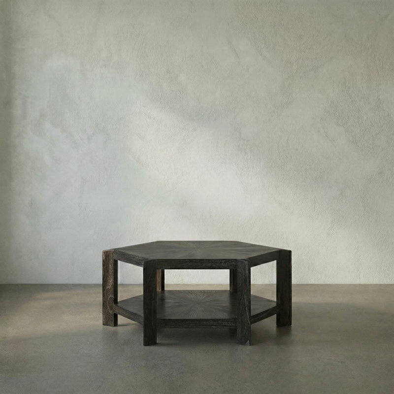 Yuhuda Solid Wood Coffee Table