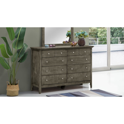Chene 8 Drawer 59" Double Dresser