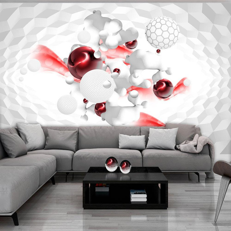Murale course de couleurs Anupuma, L 41 po x L 59 po