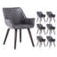 Chaise avec accoudoirs rembourrée Abubaker-274850272-274850275-343666485