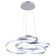 Alliber 1-Light Modern Square/Rectangle LED Chandelier with Aluminum Frame