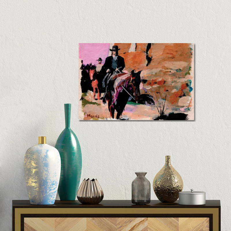 Ride To Yuma 1 Piece Wall Art on Canvas, 30.48 cm H x 45.72 cm W x 1.905 cm D, Does Not Apply