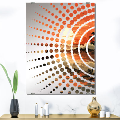 Boneta - Miroir mural Coastal Sunset