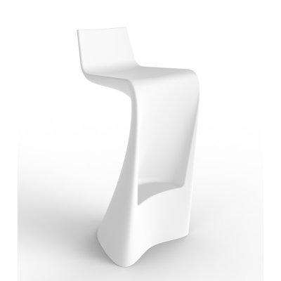 Wing 28.25" Patio Bar Stool by Vondom