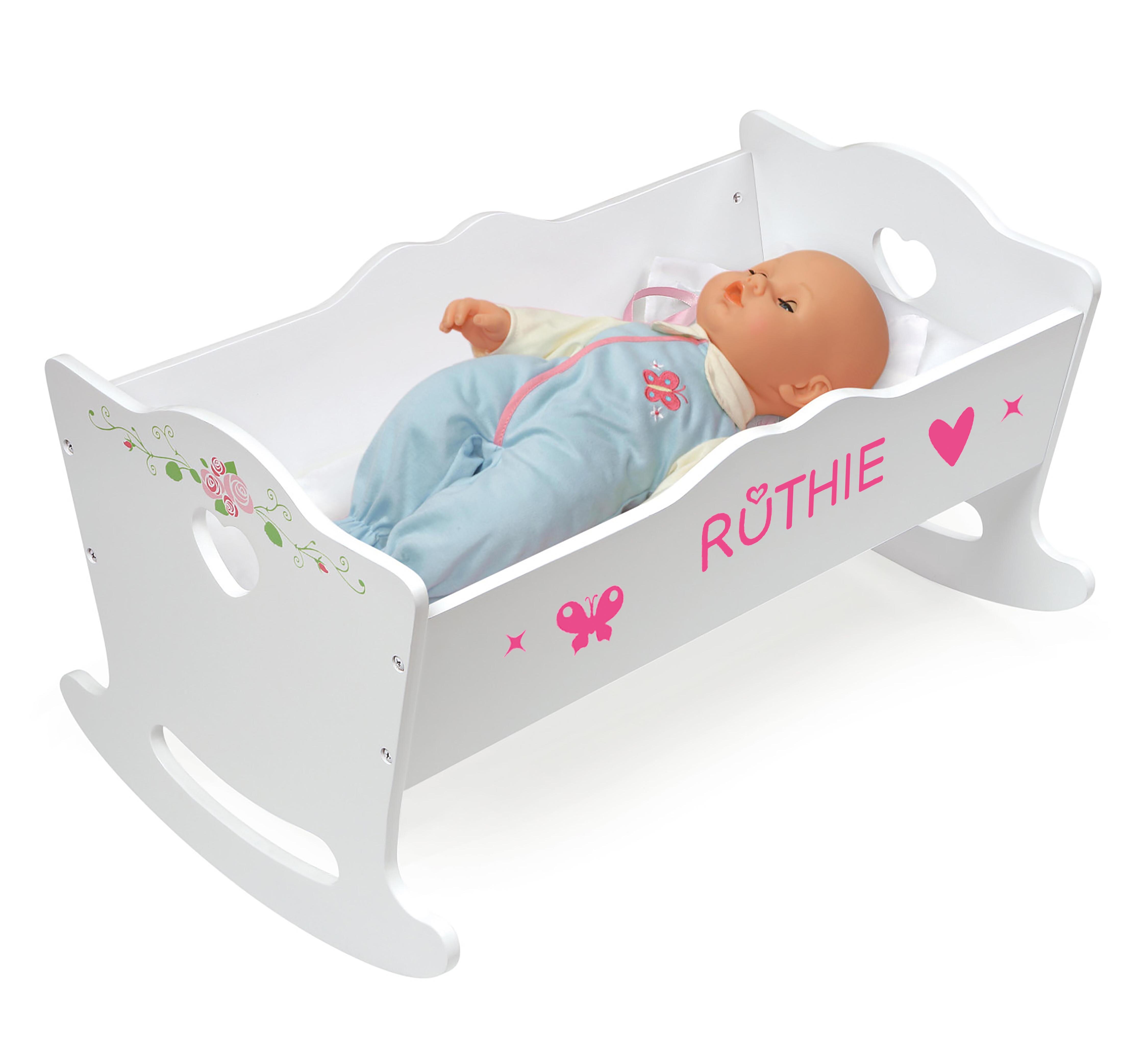 Doll shop cradle bedding