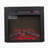 Electric Fireplace Insert 18" 1400W 120V Stable Support, Multi-Functional Design
