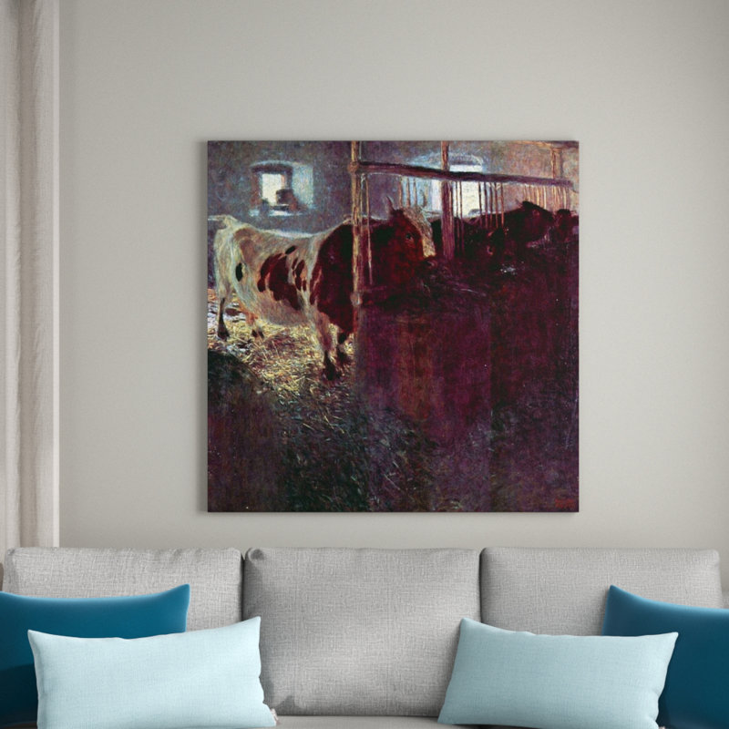 Gustav Klimt - Wrapped Canvas Painting, 70cm H x 70cm W x 1.8cm D