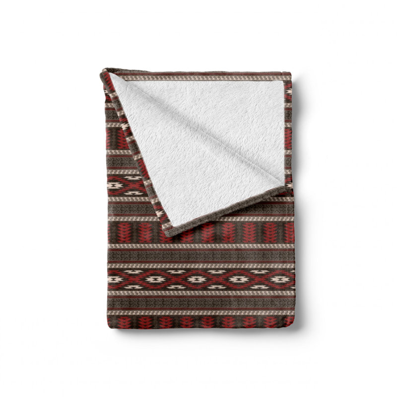 Hand Woven Throw Blanket, 60" W x 80" L