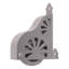 Échelle de roue amovible en bois 7,06 pi Red Oak-517074362-517074357-517074360