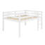 Lit mezzanine en bois avec échelle-683247130