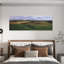 «Clouds Over A Rolling Landscape», Palouse, Whitman County, Washington State, États-Unis, paysage contemporain abstrait, art mural-491474902