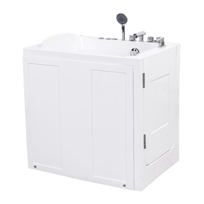 1000mm x 700mm Freestanding Acrylic Bathtub, Yes
