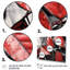 Feuilles rouges et grises sur un arbre V-393435927-393435920