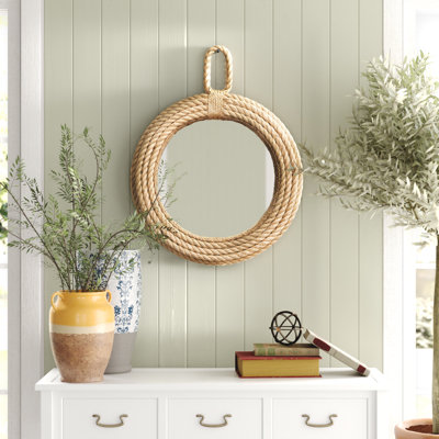 Chios Rope Round Wall Mirror