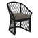 Chaise avec accoudoirs Raleigh