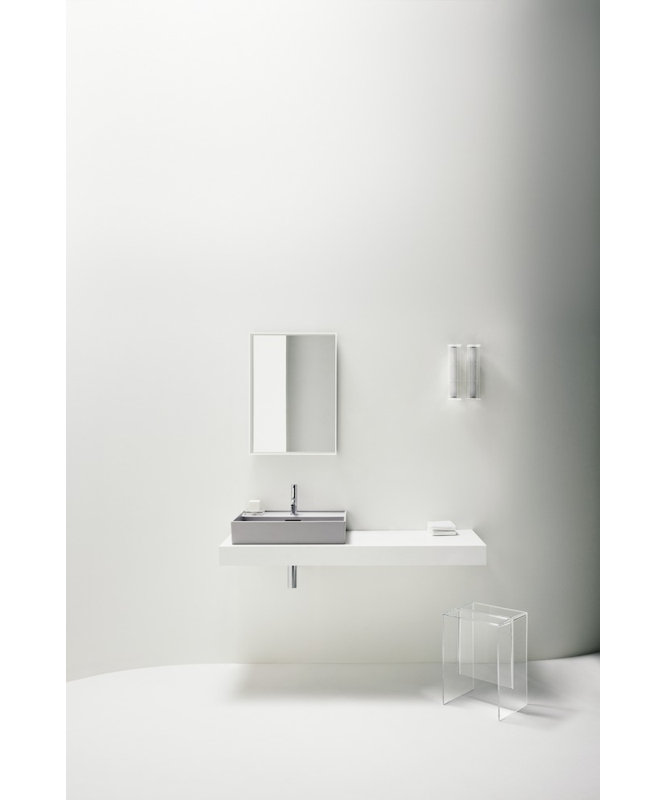 Kartell Glass End Table, Transparent Crystal