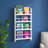 Albertson 43.7'' H X 22.8'' W Floating Shelf, Kids Floating Bookcase-1590451648
