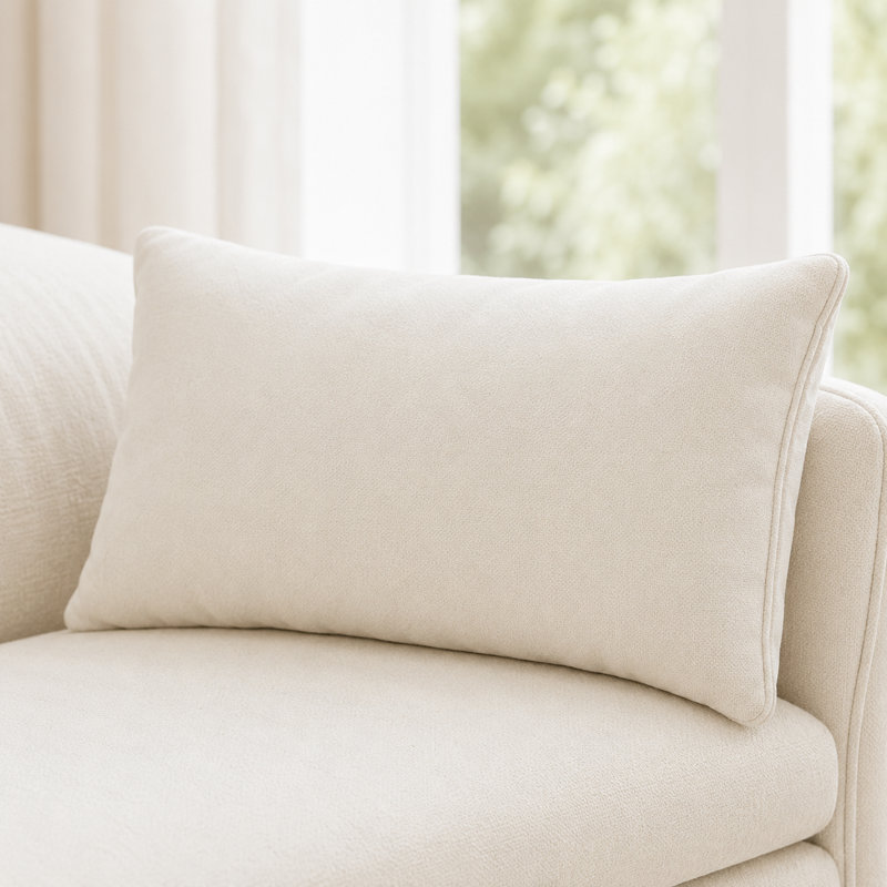 67" Linen Bedroom Storage Bench for End of Bed King Size with Tufted Armrest,Zipper Pocket, 67" W, Beige
