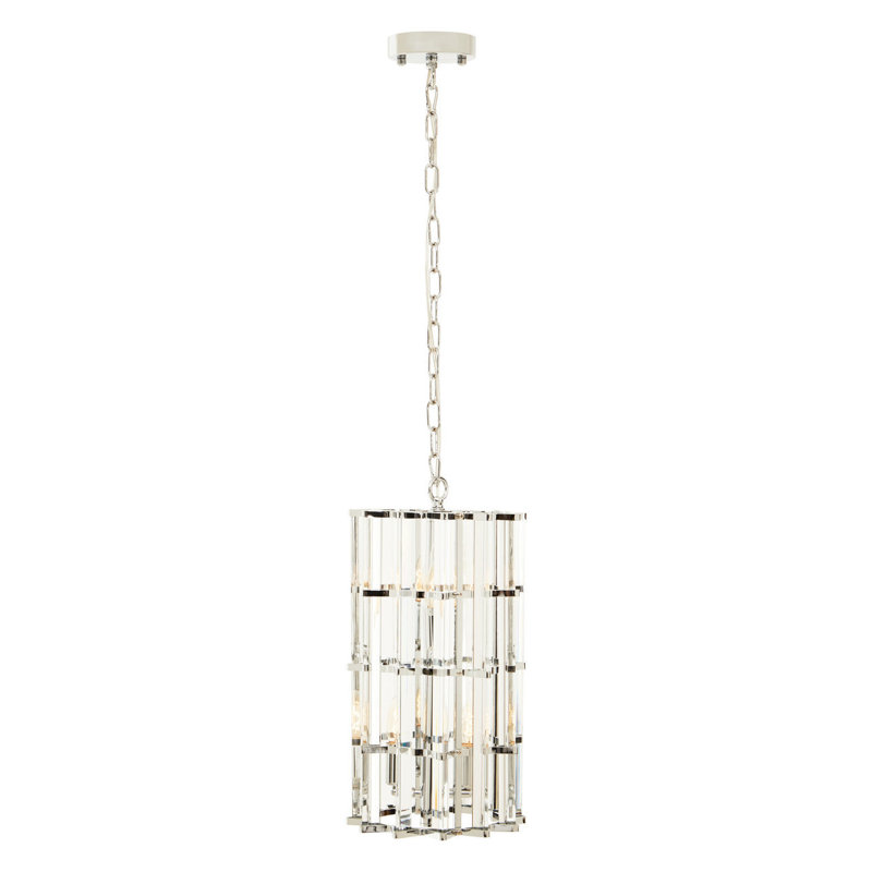 Anderle 4 - Light Lantern Pendant, Silver