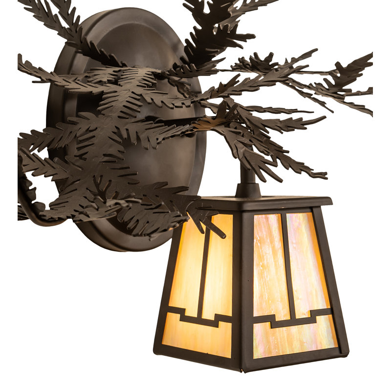 Rustic Lodge 1 - Light Armed Sconce