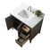 36" Single Bathroom Vanity Set