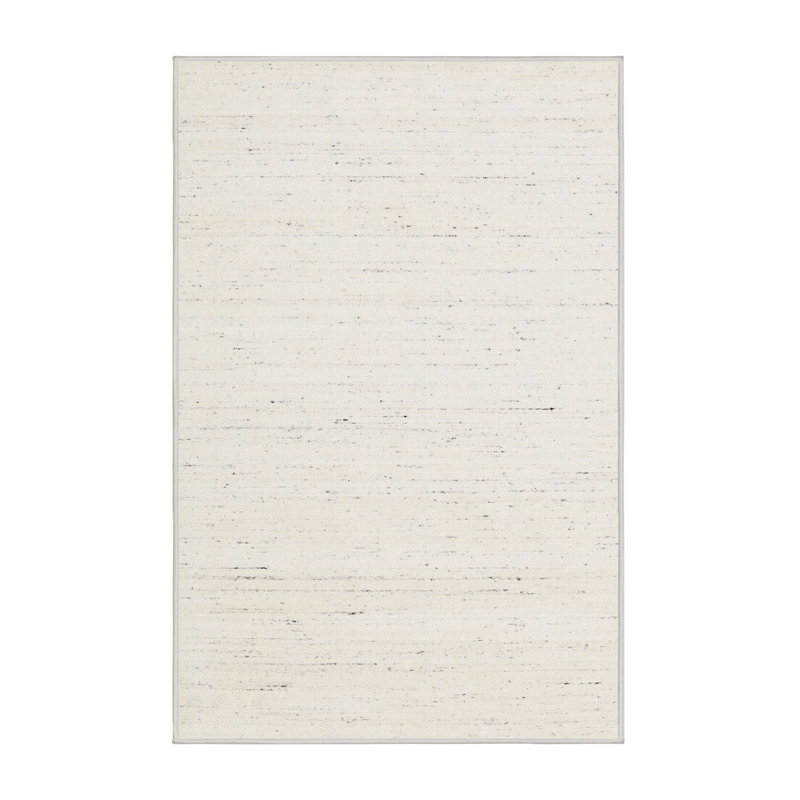 Surface beige contemporaine tapis, Rectangle 5 pi x 7 pi