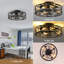 Ventilateur de plafond 19,60 po avec ensemble d'éclairage Tamarea