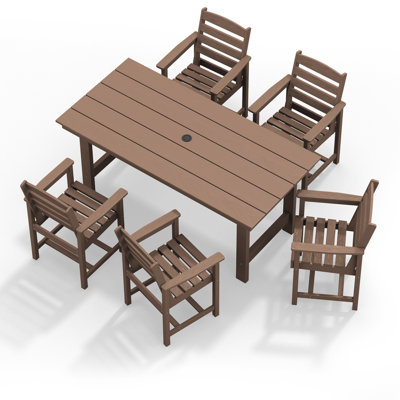 HDPE Patio Dining Chair 