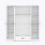 Armoire-penderie 4 portes avec tablettes-371981732-360173054