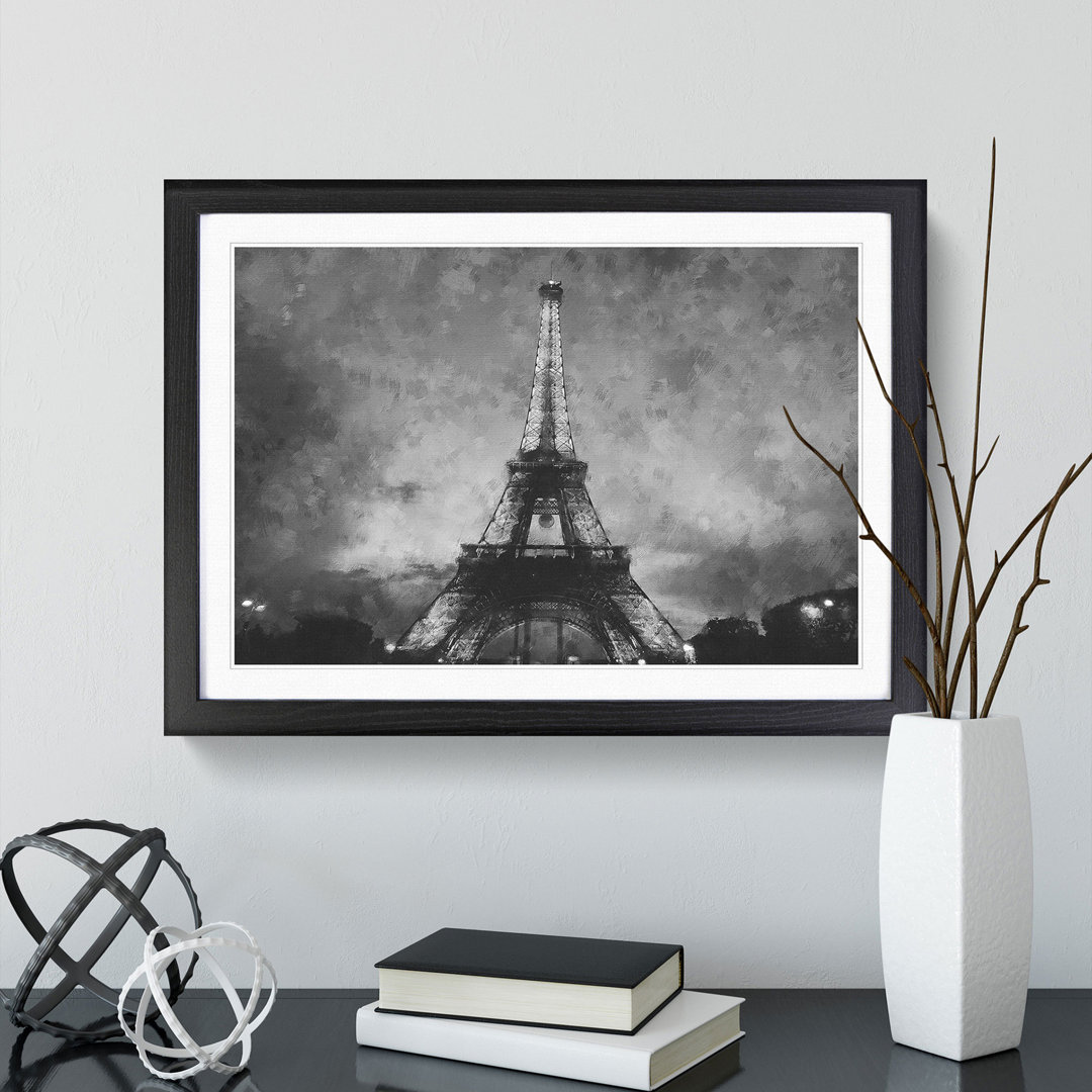 Eiffel Tower Vol.3 - Picture Frame Graphic Art
