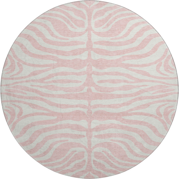 Premium Machine Washable Kian AMF1042 Animal Print Rug