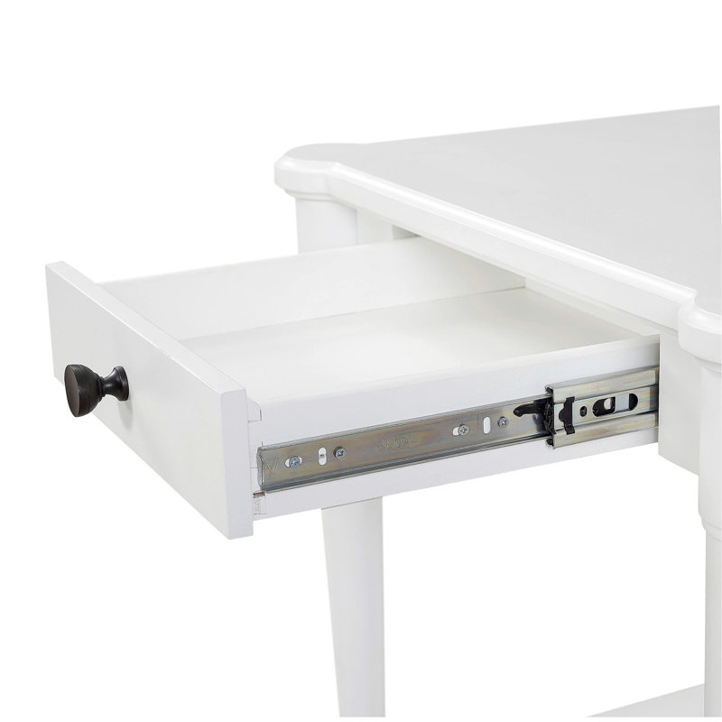 Table d'appoint élégante avec tablette de rangement - conception moderne, idéale pour le salon, la chambre à coucher ou le bureau