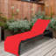 Chaise longue inclinable avec coussin Luciana-1085350542