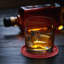 Sous-verre en silicone avec sous-tasse en verre Holde pour boissons chaudes ou froides-237496796